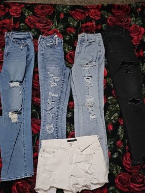 American Eagle Hollister Aeropostale Jean Lot